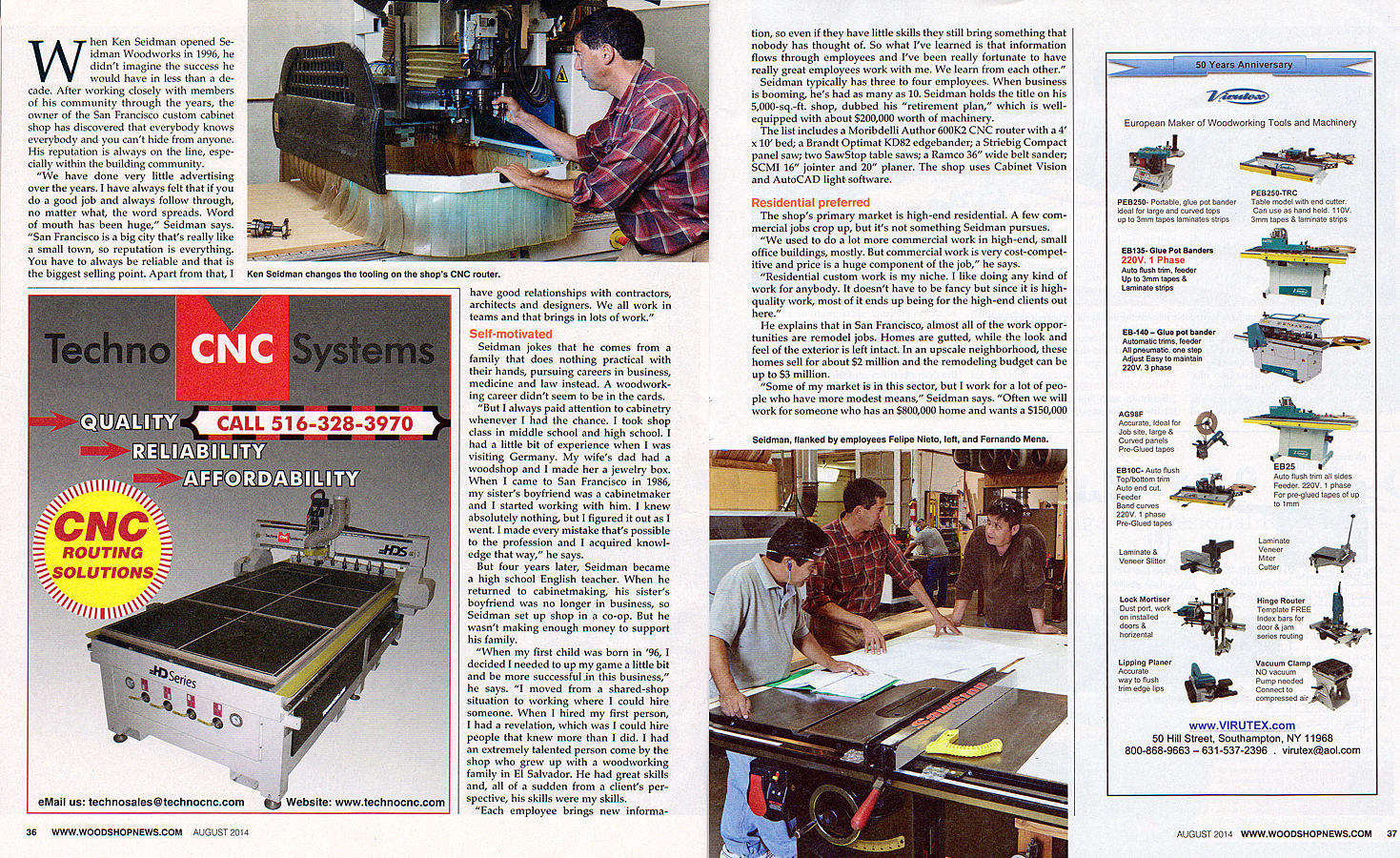 Woodshop News Article